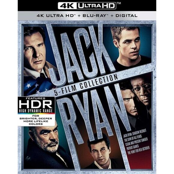 Jack Ryan: 5-Film CollectionULTRA HD